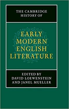 Book Review: Cambridge History of Early Modern English Literature