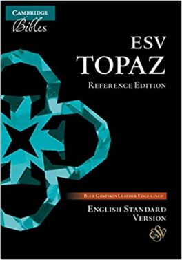 Book Review – The Holy Bible: ESV Topaz Reference Edition